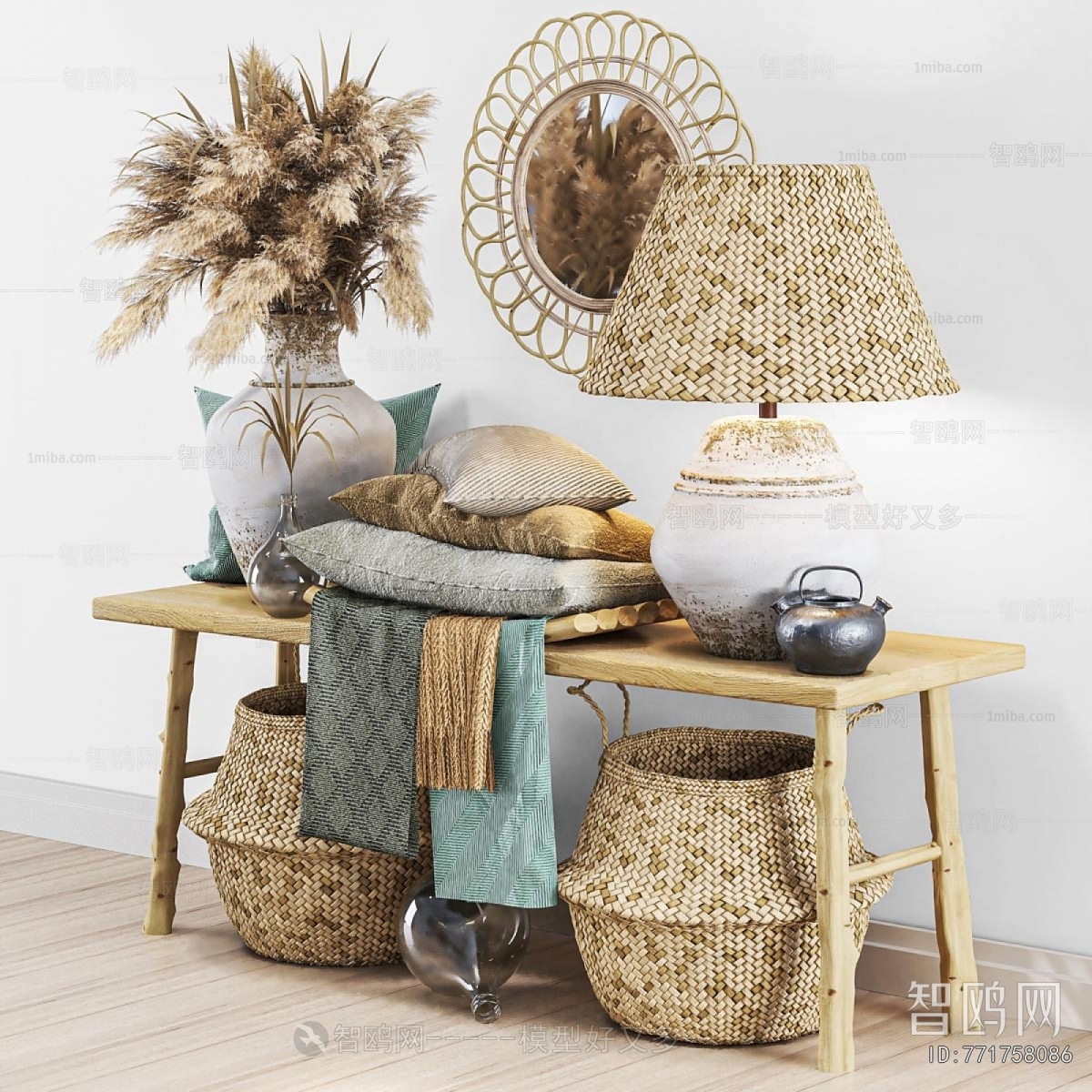 Wabi-sabi Style Decorative Set