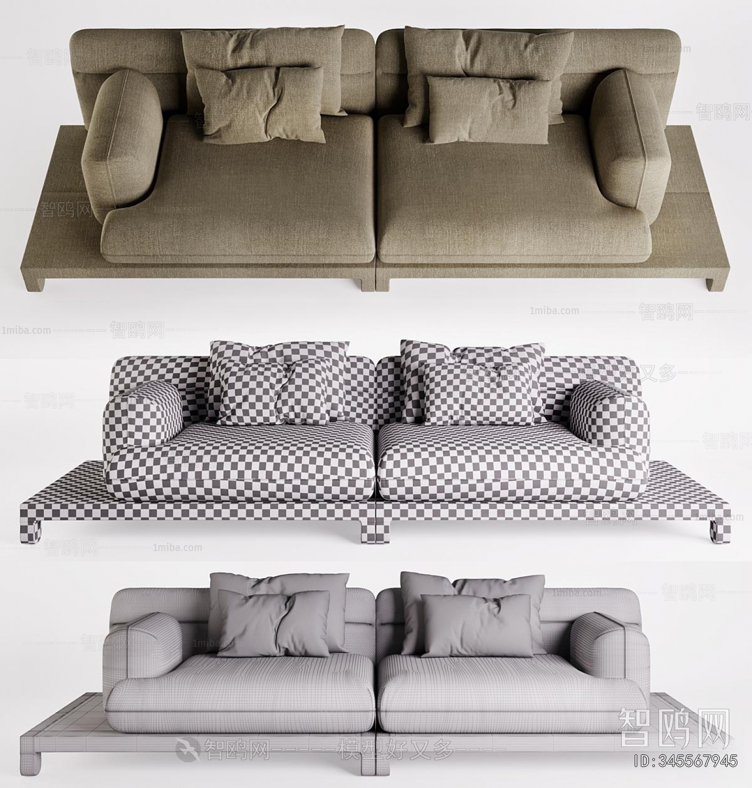 Wabi-sabi Style A Sofa For Two