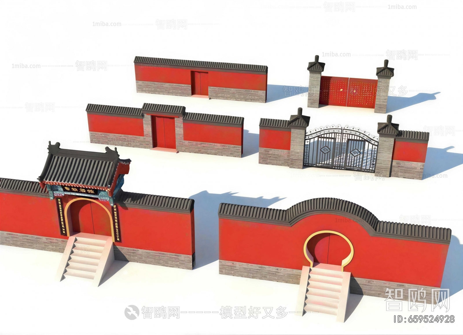 Chinese Style Landscape Wall