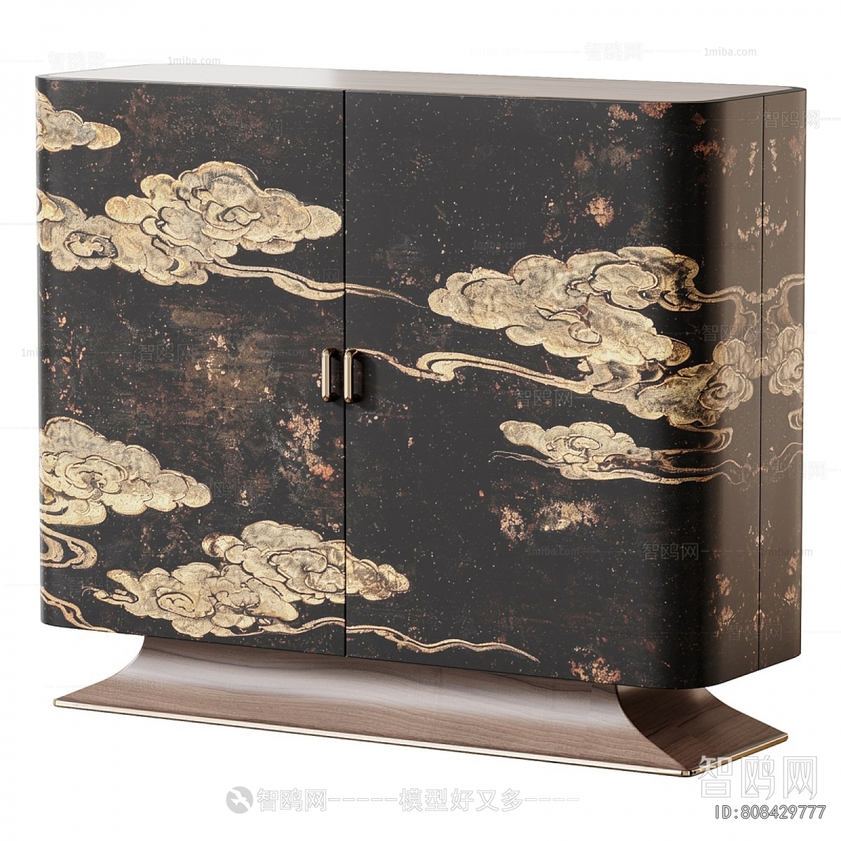 New Chinese Style Decorative Cabinet