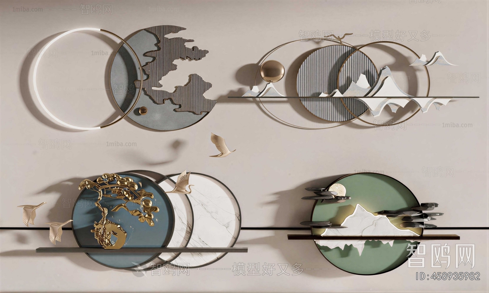 New Chinese Style Wall Decoration