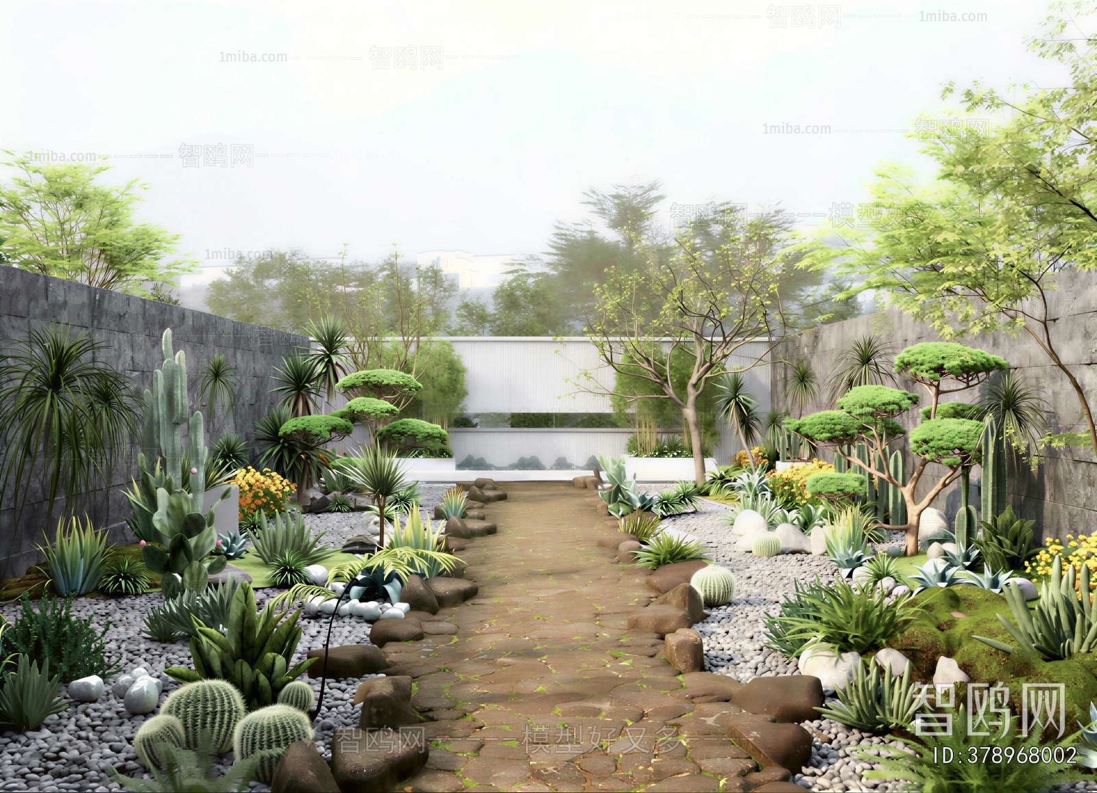 New Chinese Style Courtyard/landscape