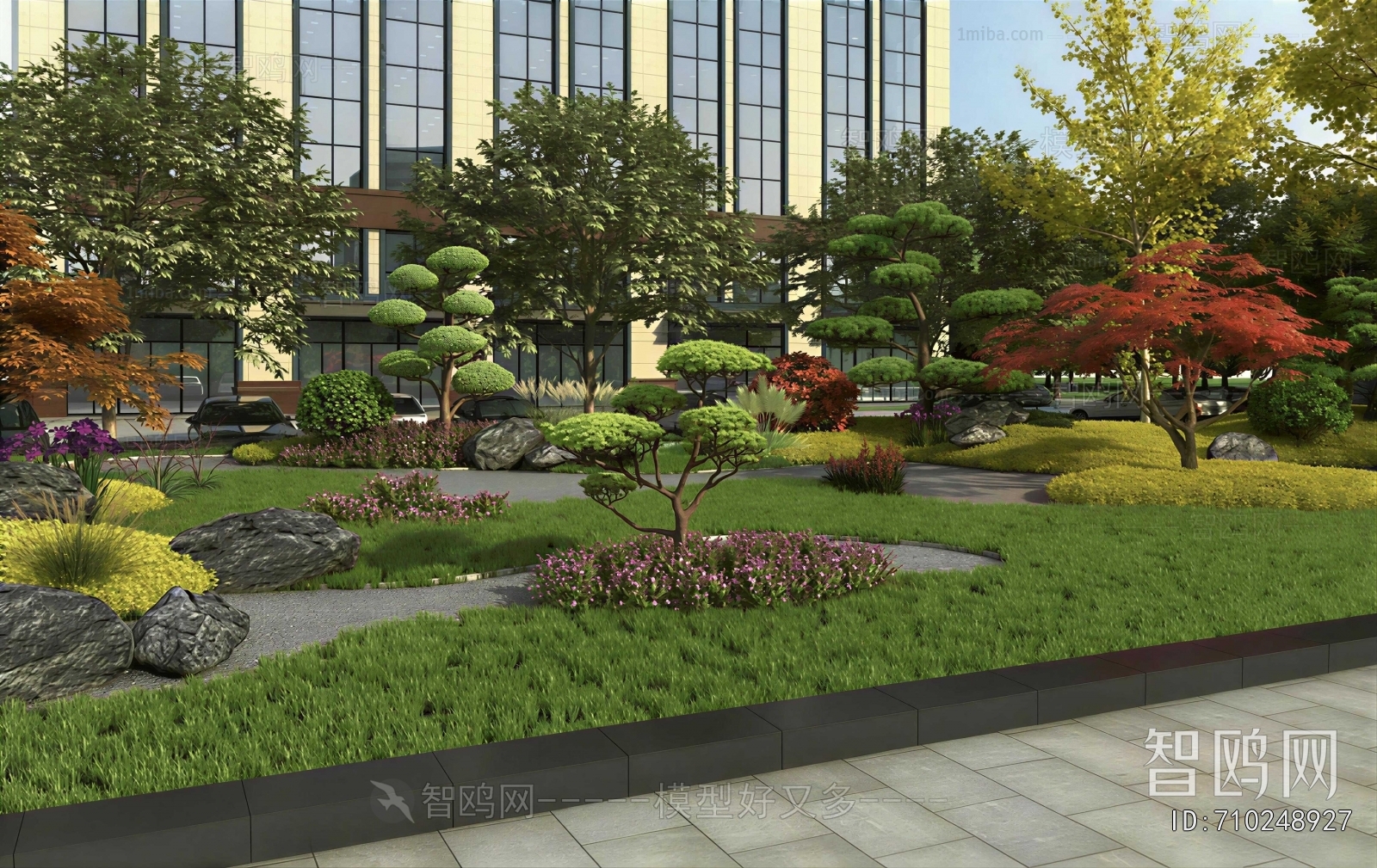 New Chinese Style Courtyard/landscape
