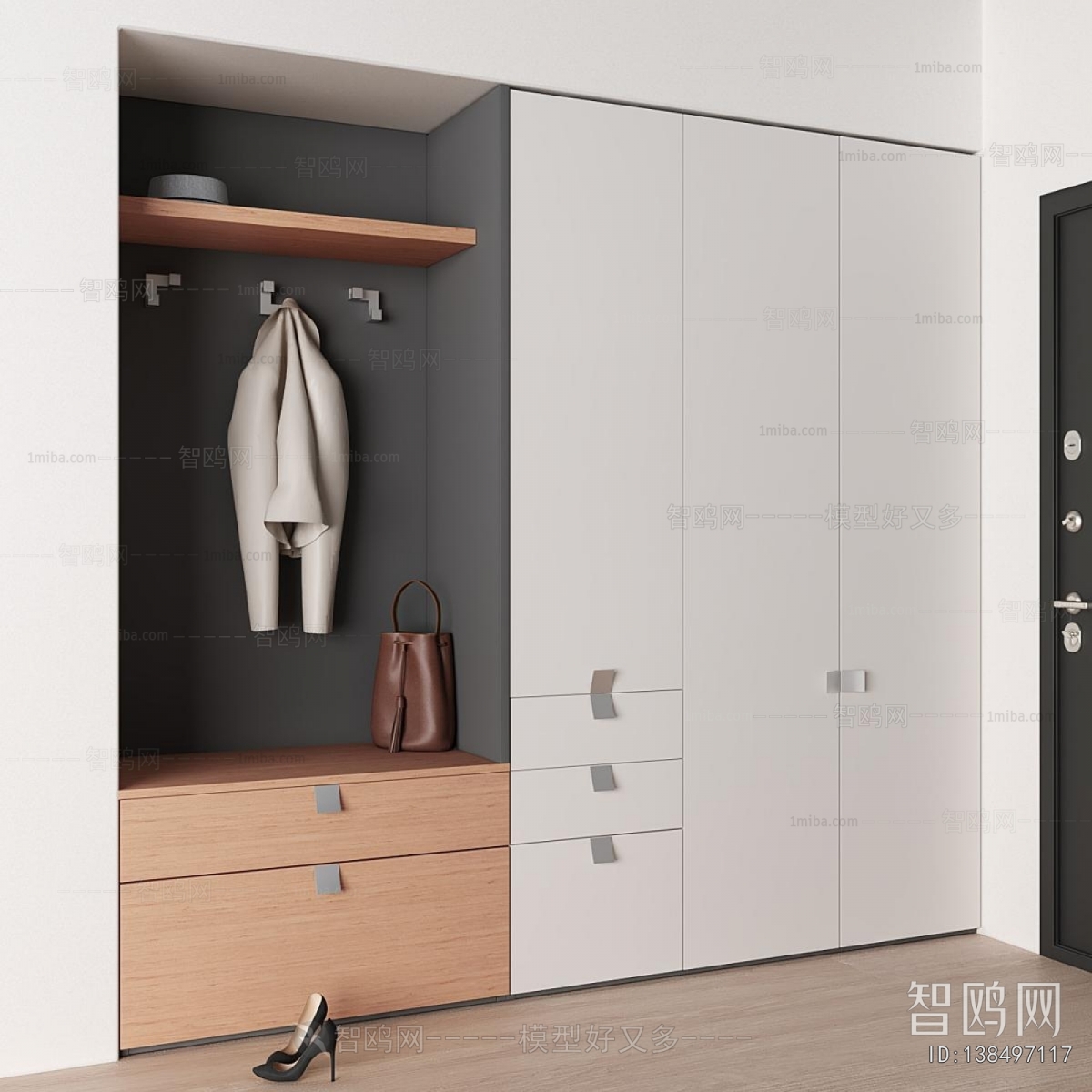 Modern Shoe Cabinet