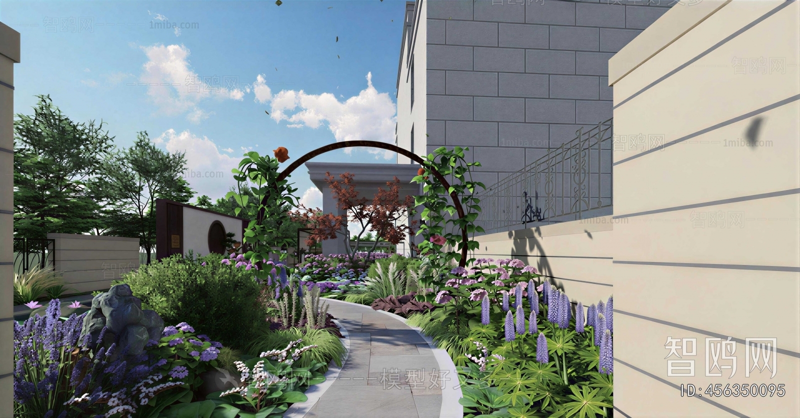 New Chinese Style Courtyard/landscape