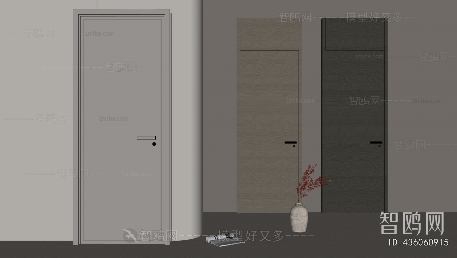 Modern Single Door