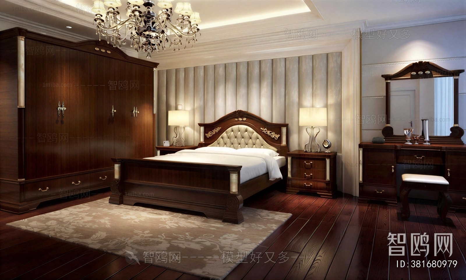 New Classical Style Bedroom