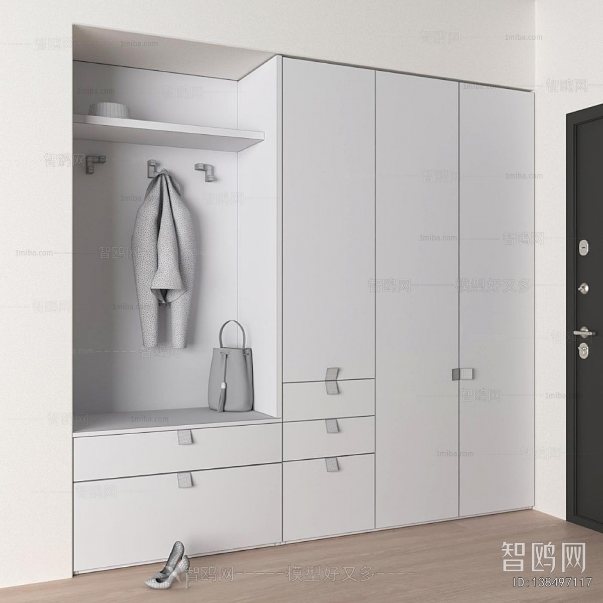 Modern Shoe Cabinet