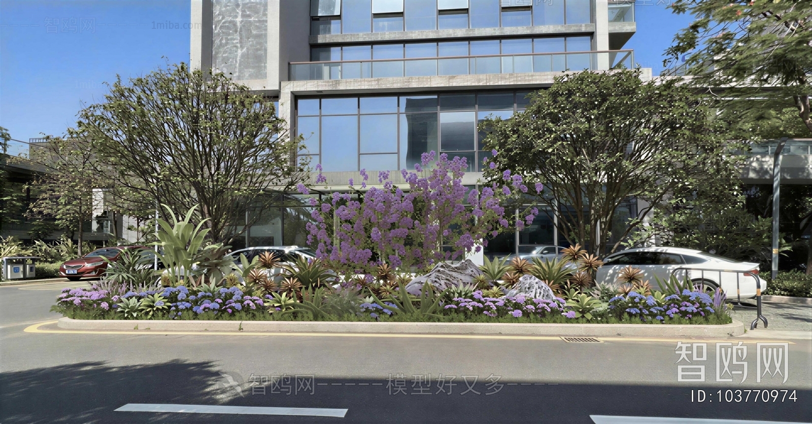 Modern Flower Bed, Flower Bowl, Flower Box