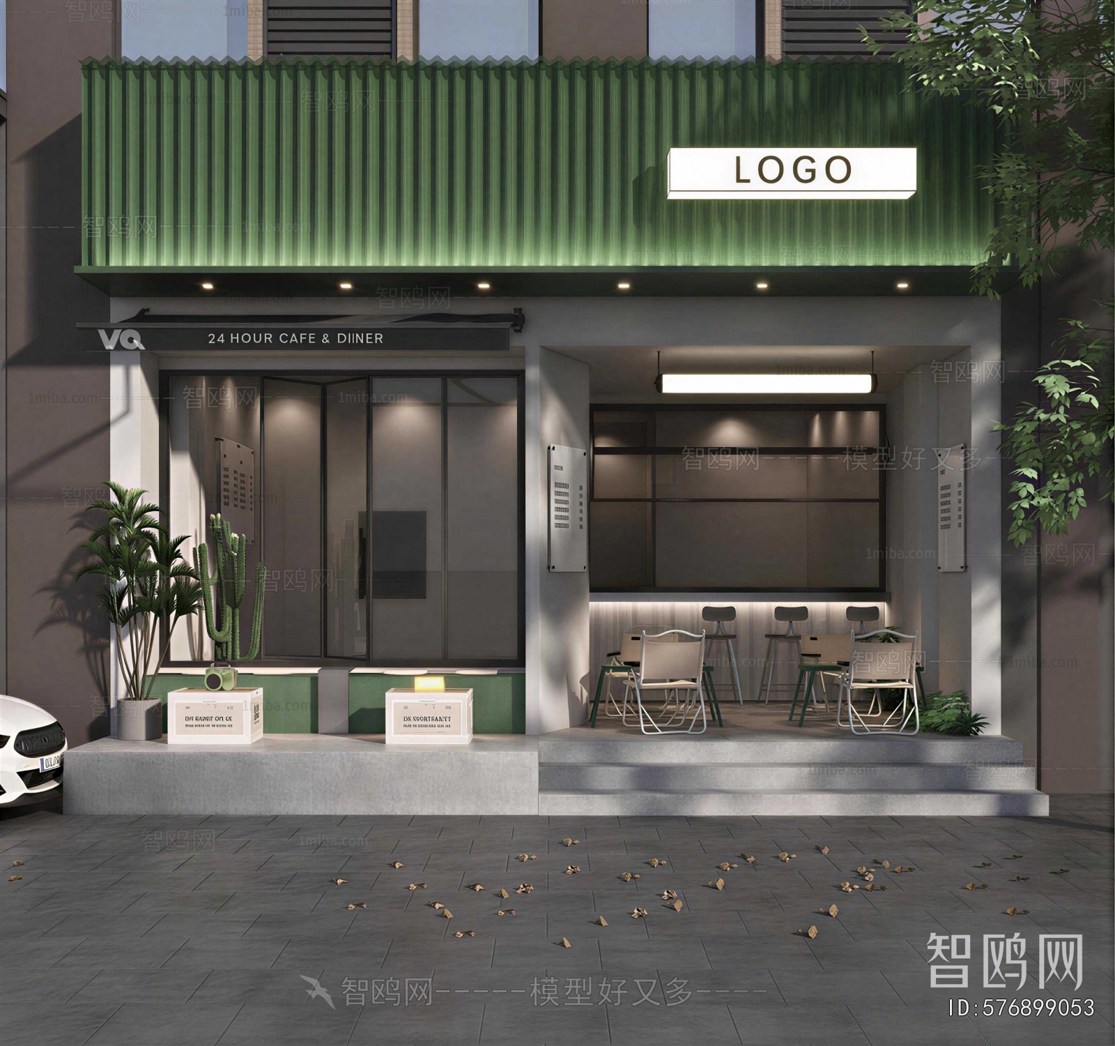 Modern Facade Element