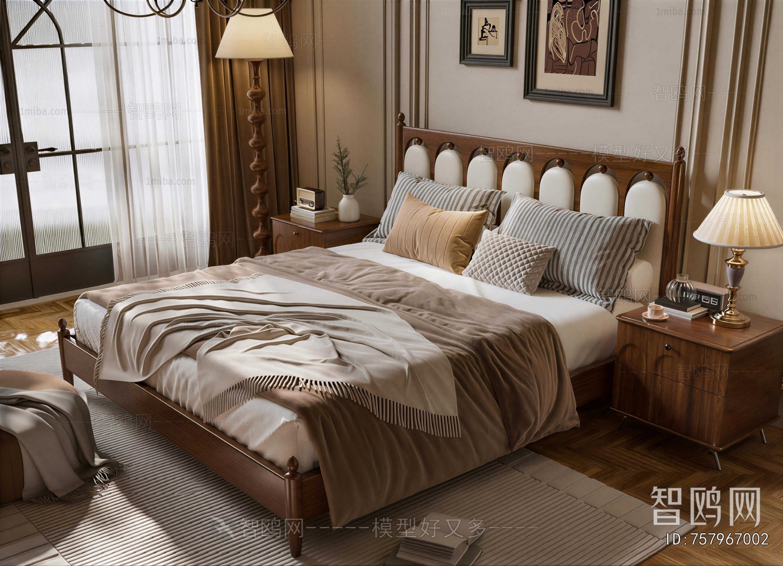 Modern Double Bed