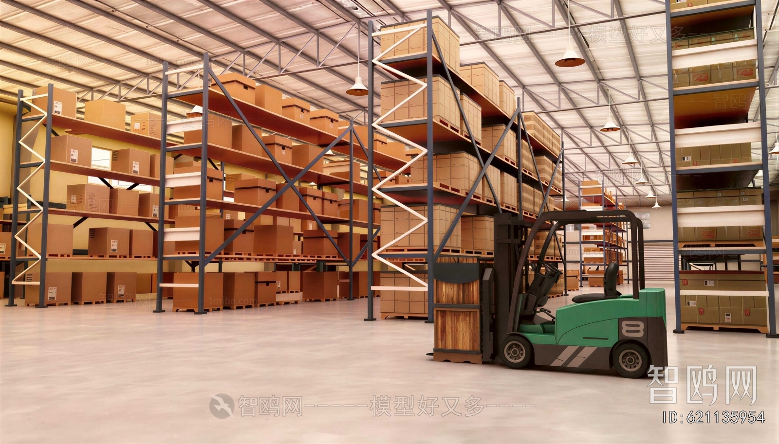 Modern Factory Floor/warehouse
