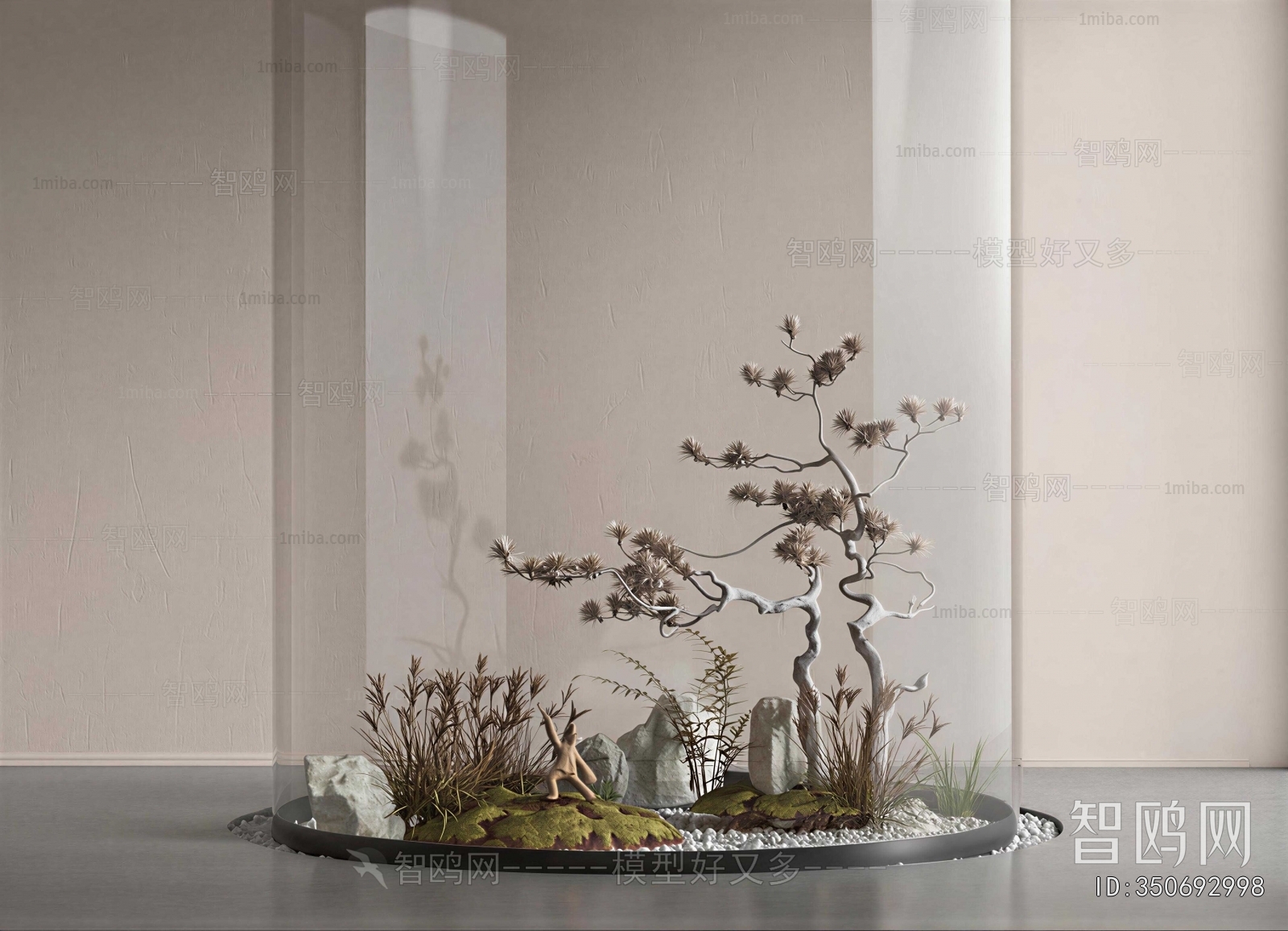 Wabi-sabi Style Plant Landscaping