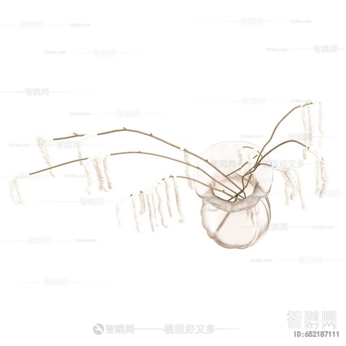 Modern Dried Branch