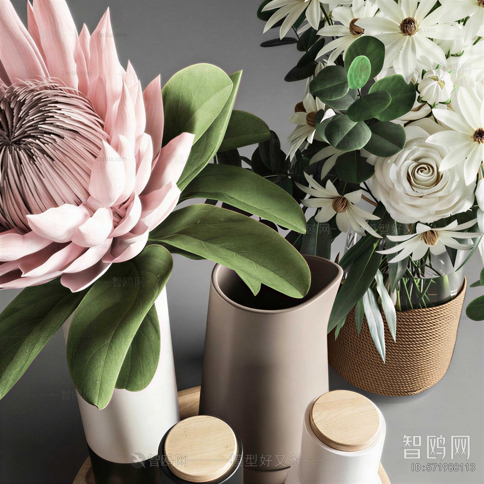 Modern Flower Arrangement