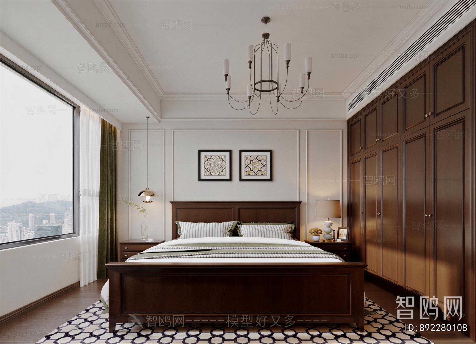 American Style Bedroom