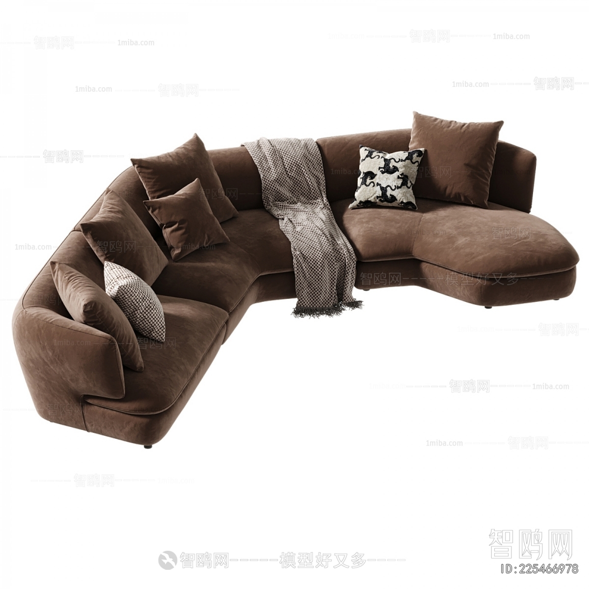 Modern Curved Sofa
