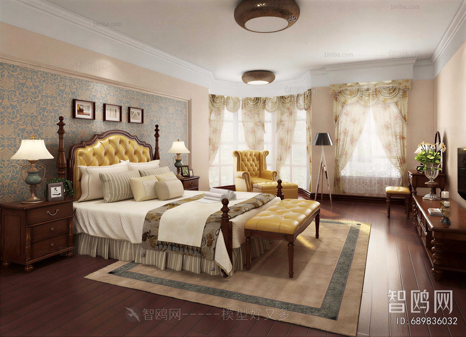 American Style Bedroom
