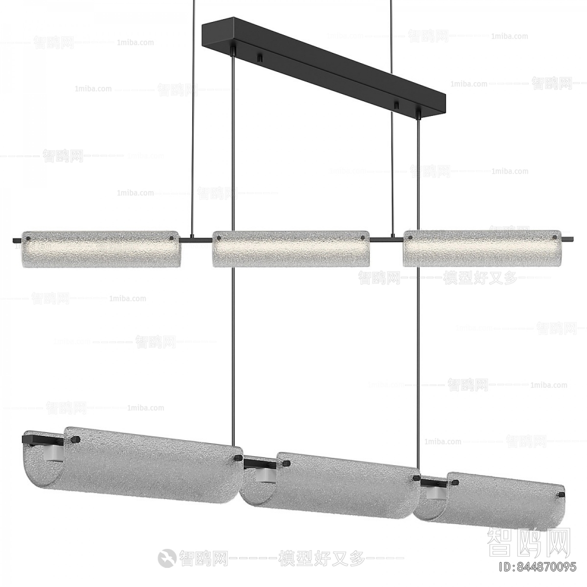 Modern Long Chandelier