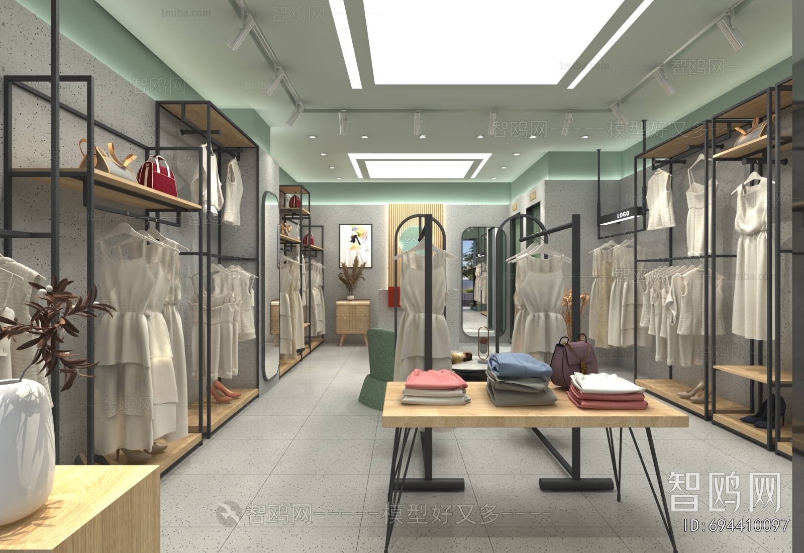 Modern Clothing Store