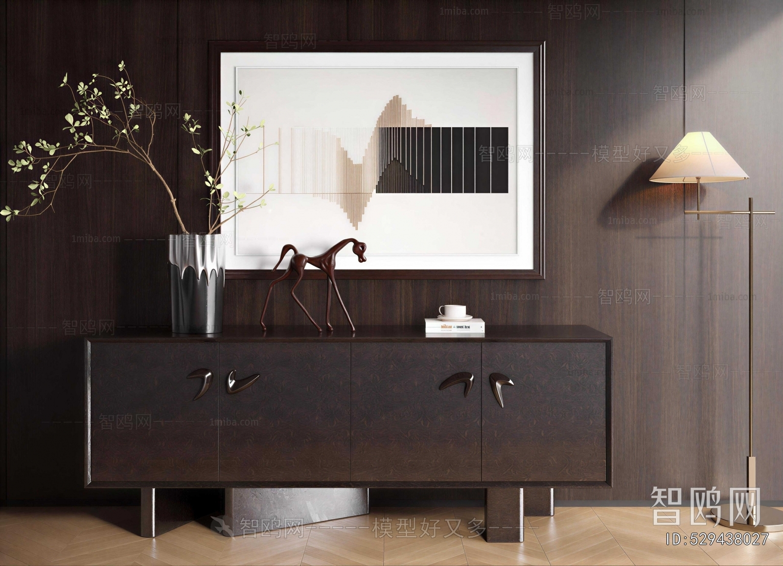 New Chinese Style TV Cabinet