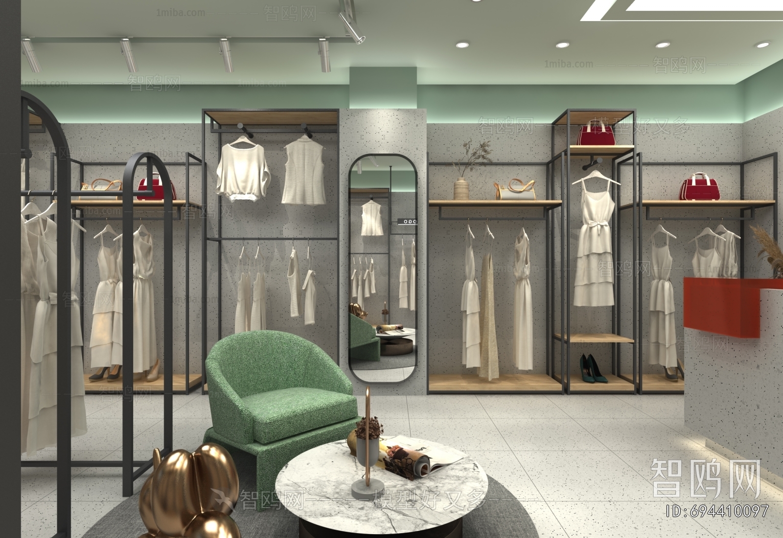 Modern Clothing Store