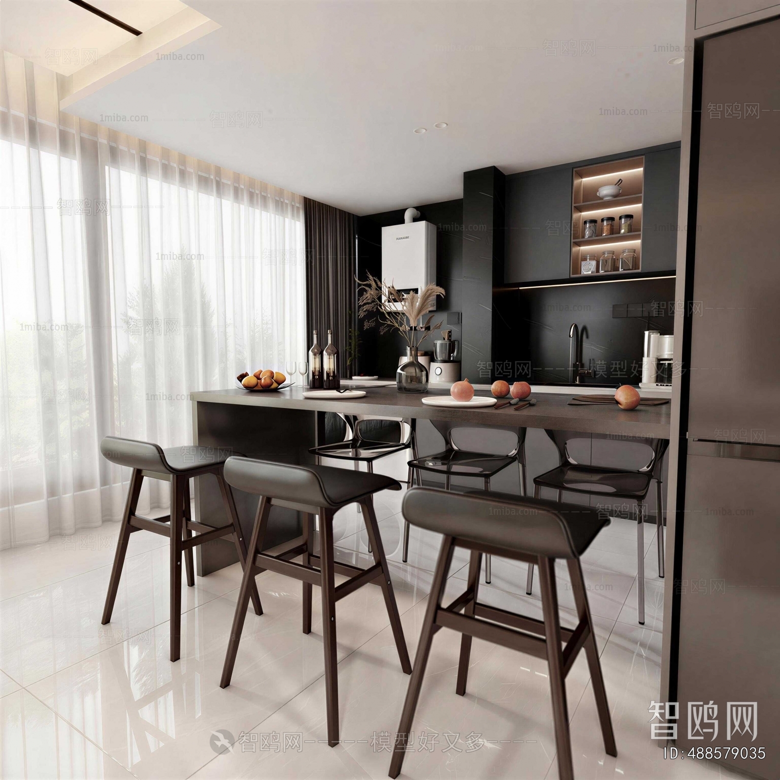 Modern Open Kitchen