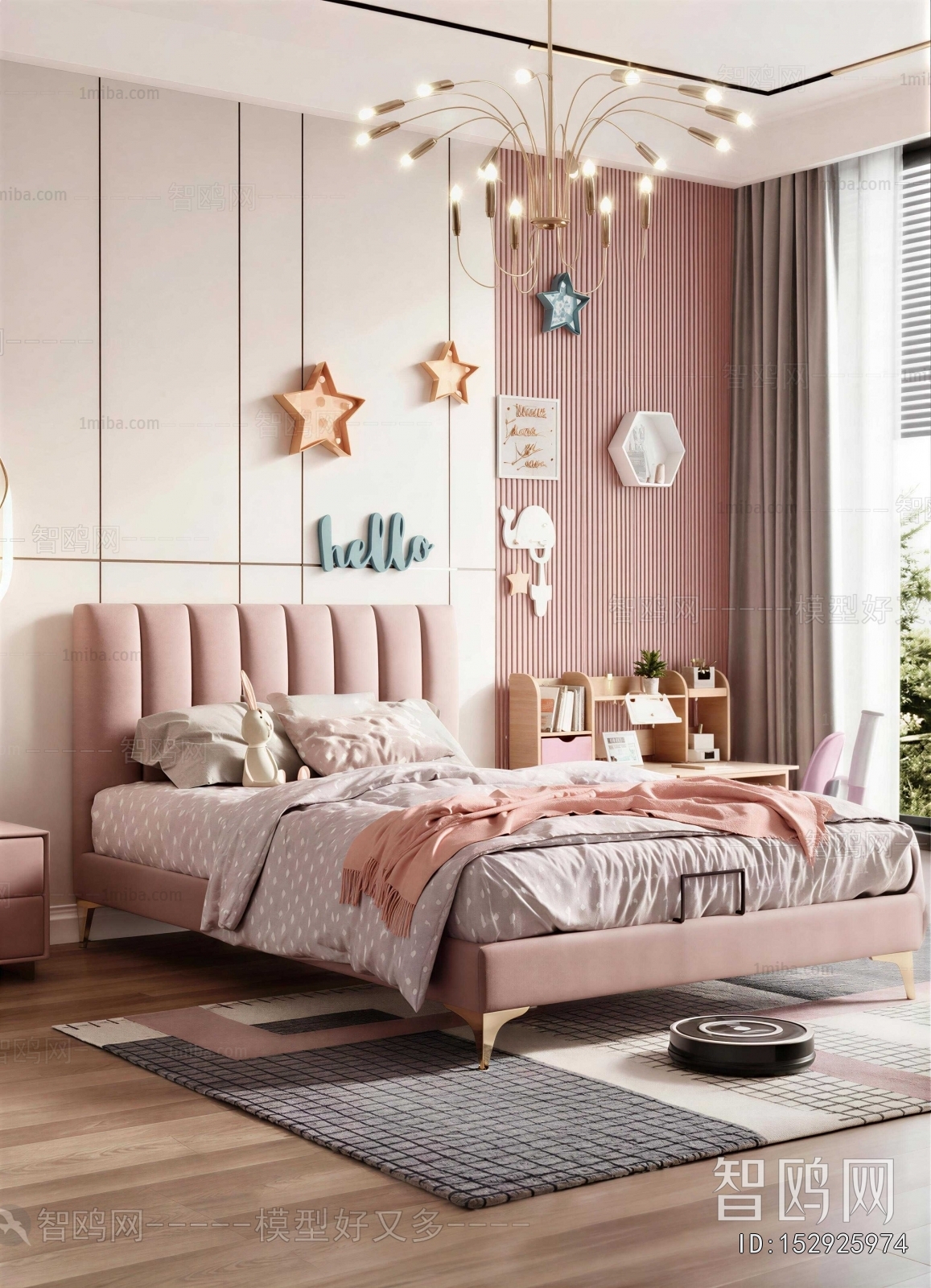Modern Girl's Room Daughter's Room