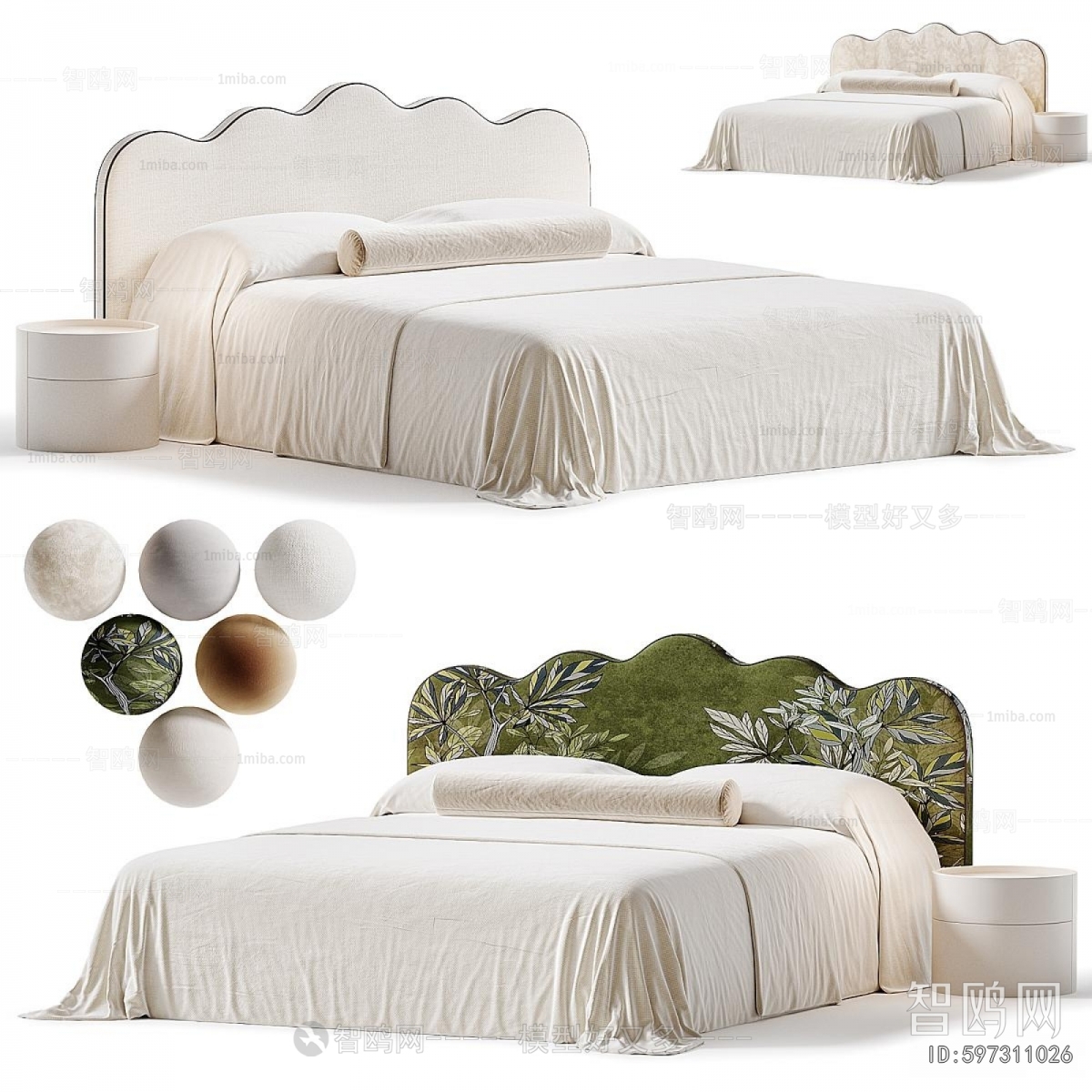 Modern Double Bed