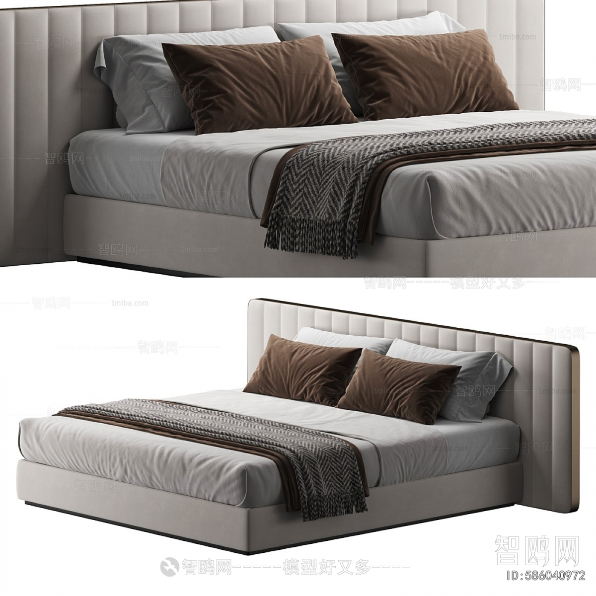 Modern Double Bed