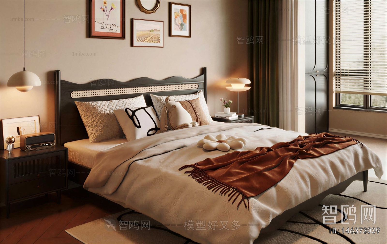 Modern Double Bed