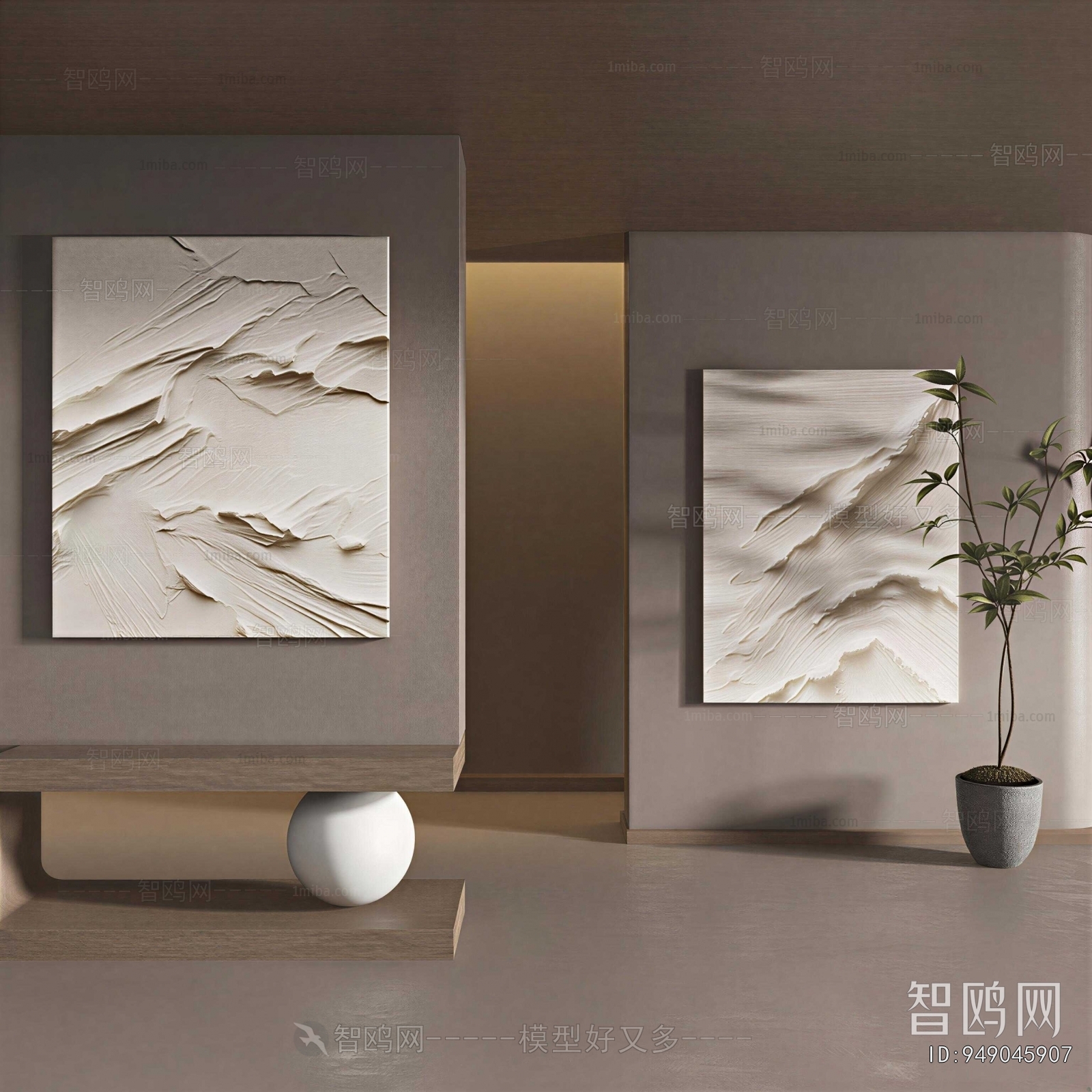 Wabi-sabi Style Painting