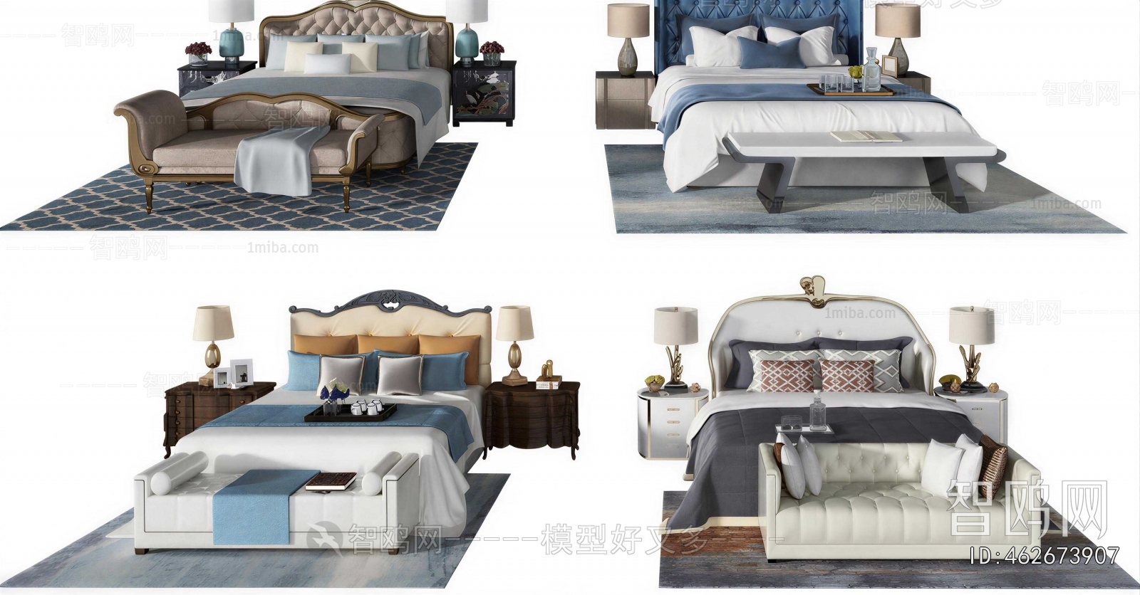 Modern Double Bed