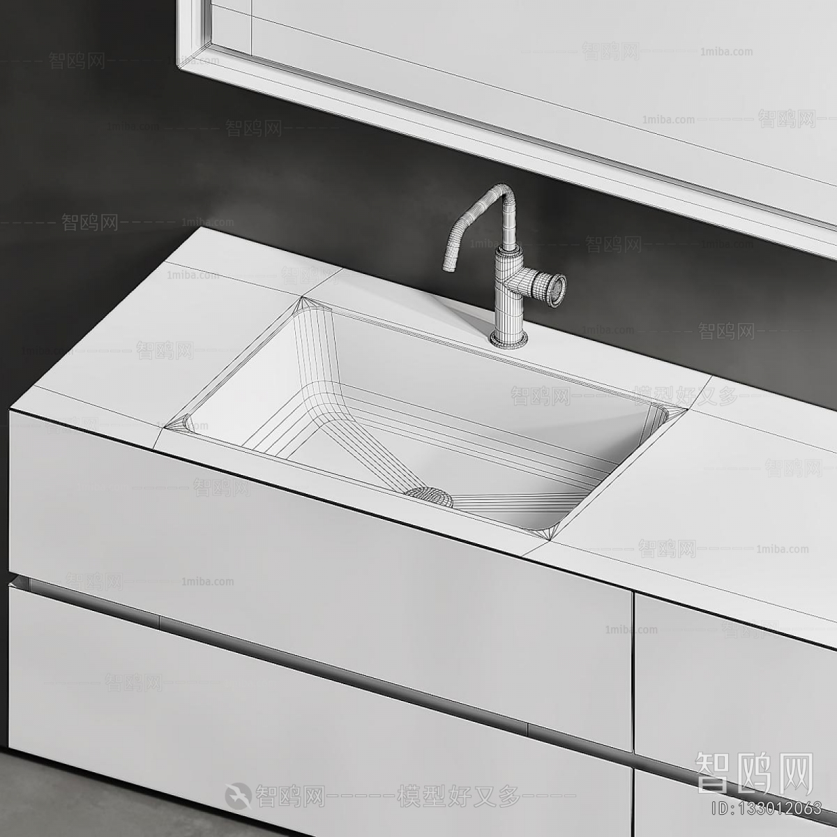 Modern Bathroom Cabinet