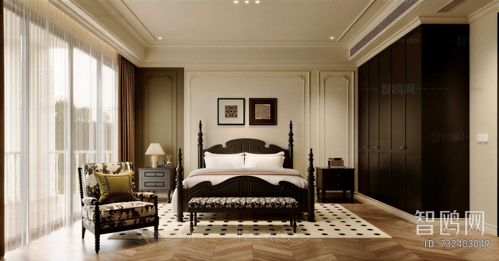 French Style Bedroom