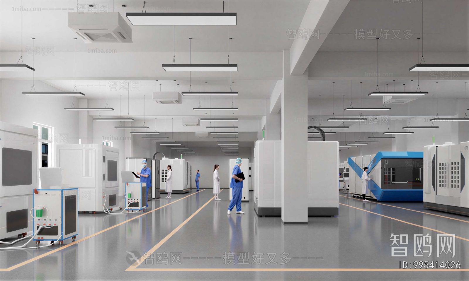 Modern Factory Floor/warehouse