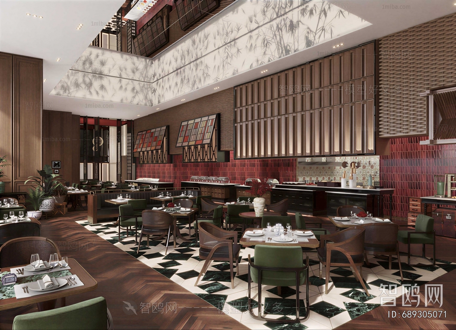 Retro Style Restaurant