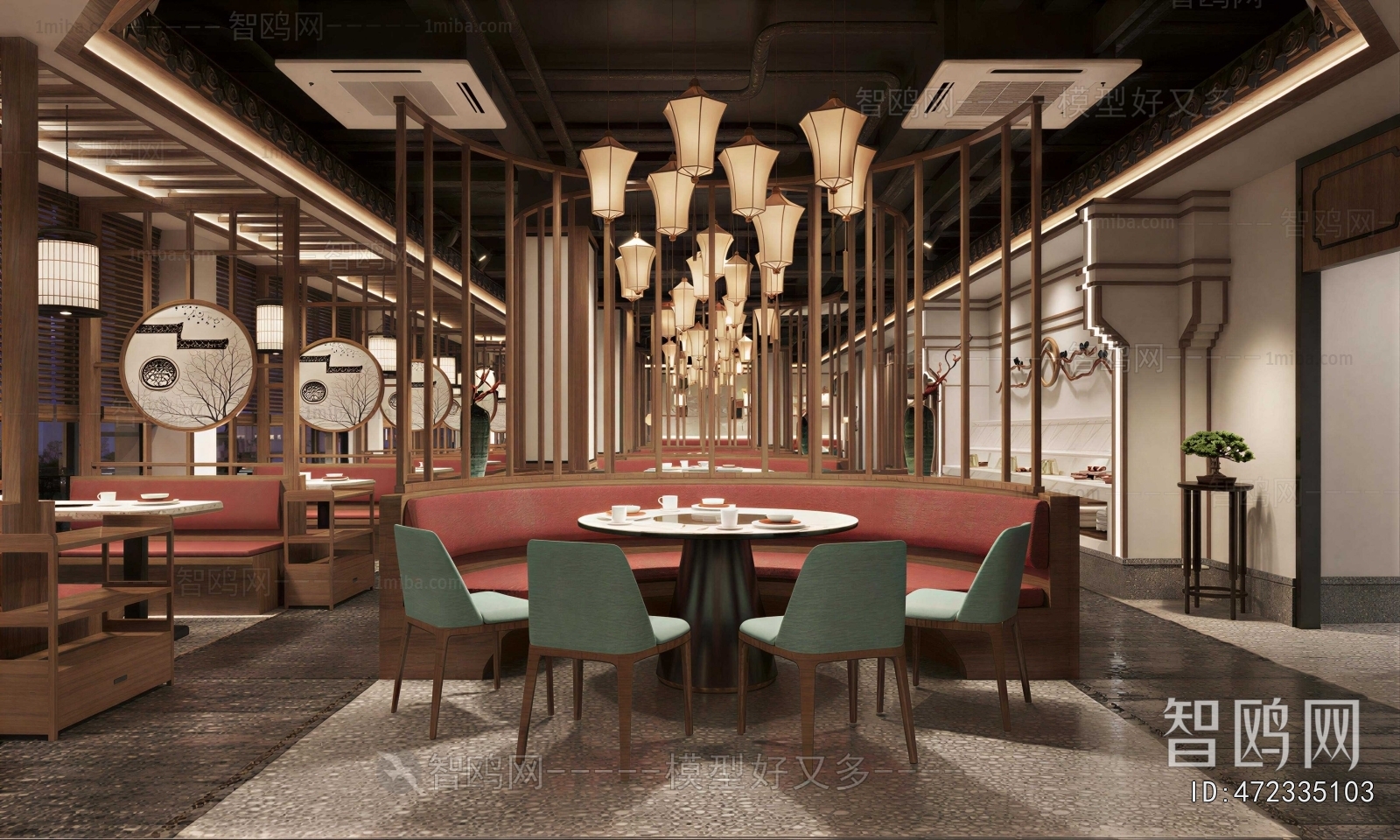 New Chinese Style Restaurant Box
