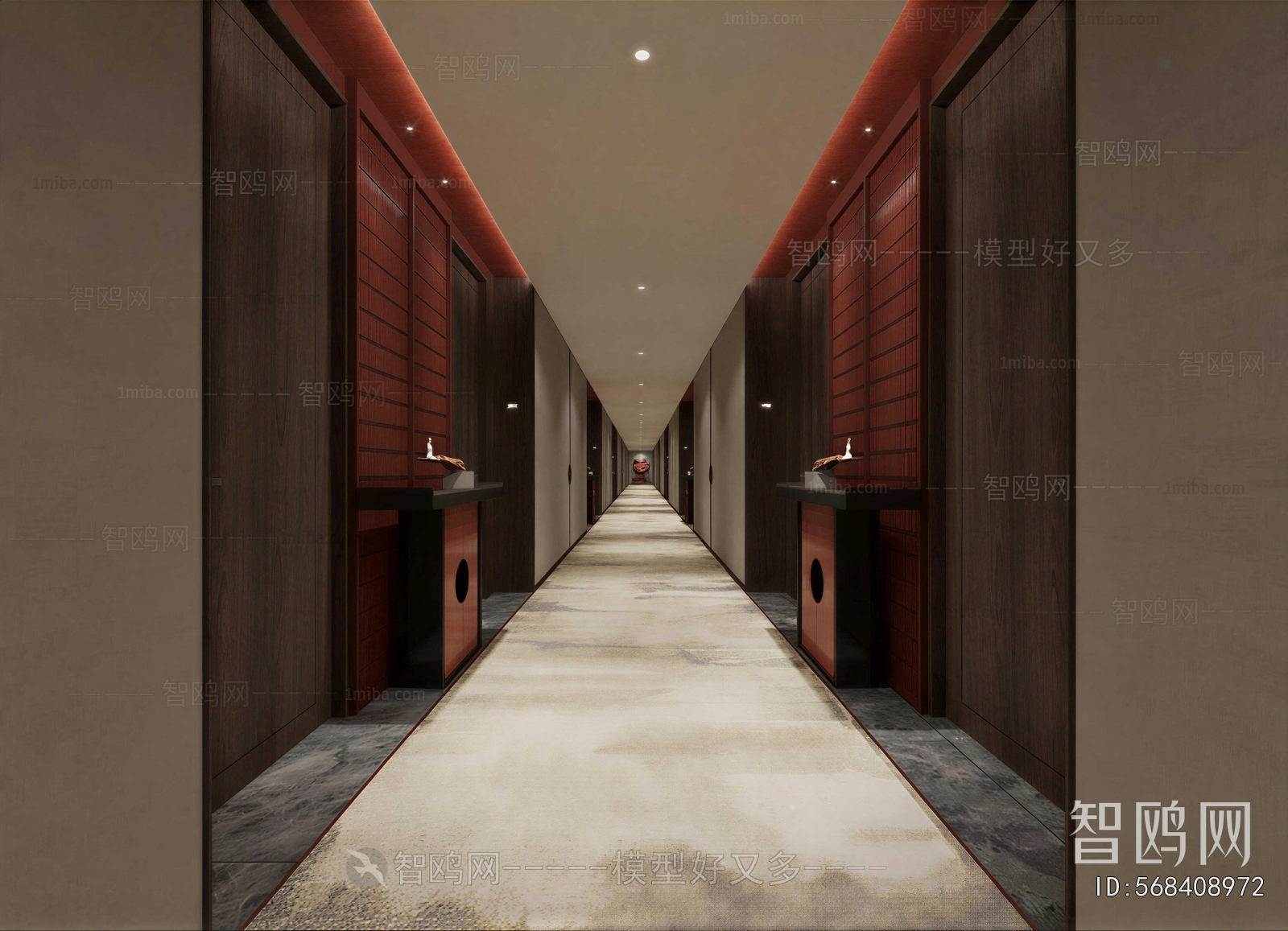 New Chinese Style Corridor