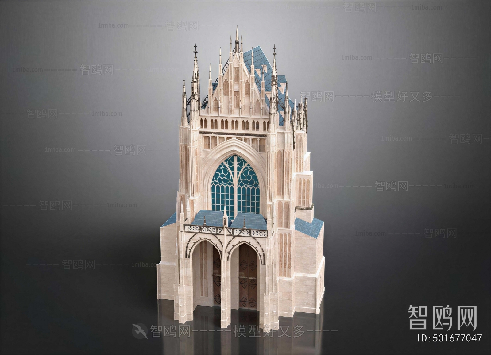 French Style Architecture Of Artistic Style