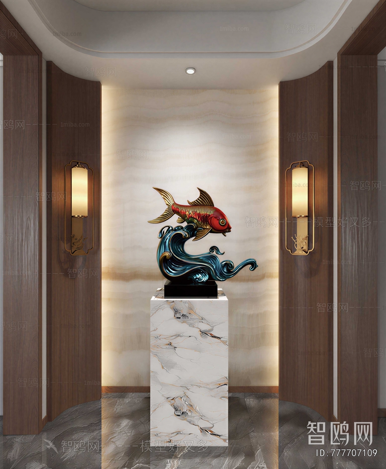 New Chinese Style Sculpture