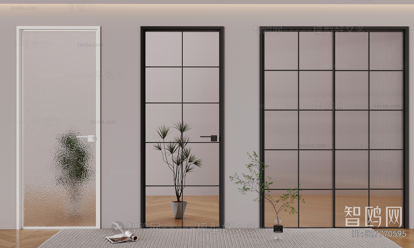 Modern Single Door