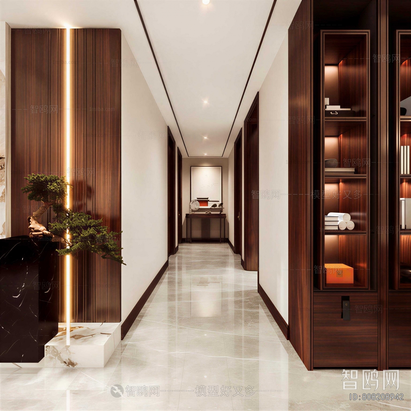 New Chinese Style Hallway