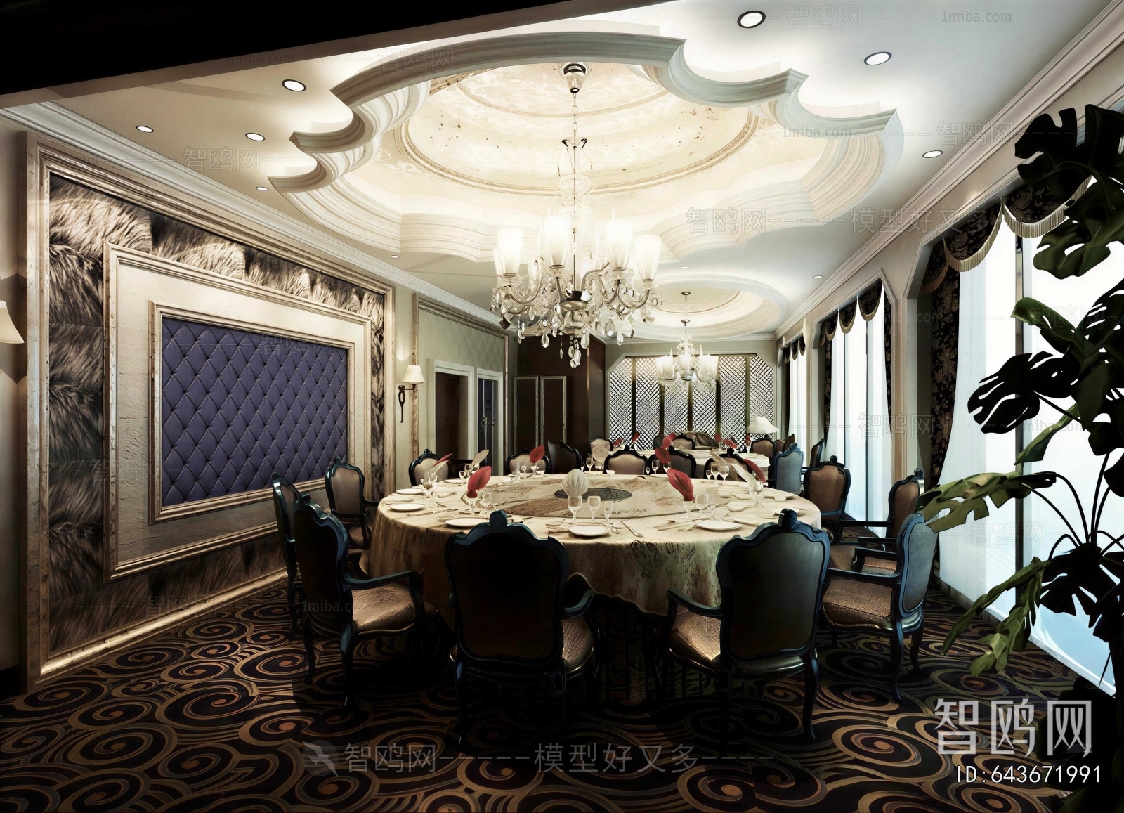 New Classical Style Restaurant Box