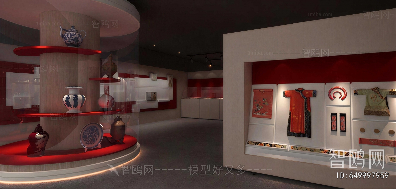 New Chinese Style Exhibition Hall