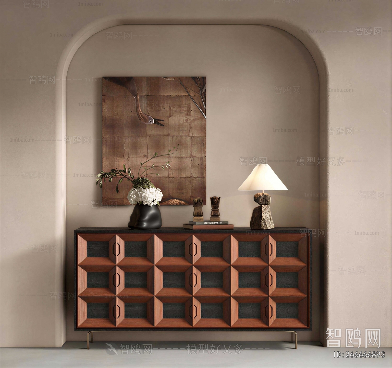 Modern Entrance Cabinet