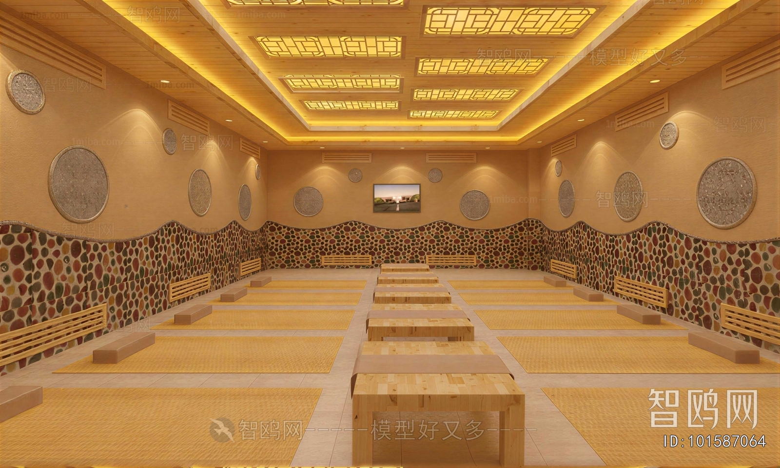 Chinese Style Bath Center