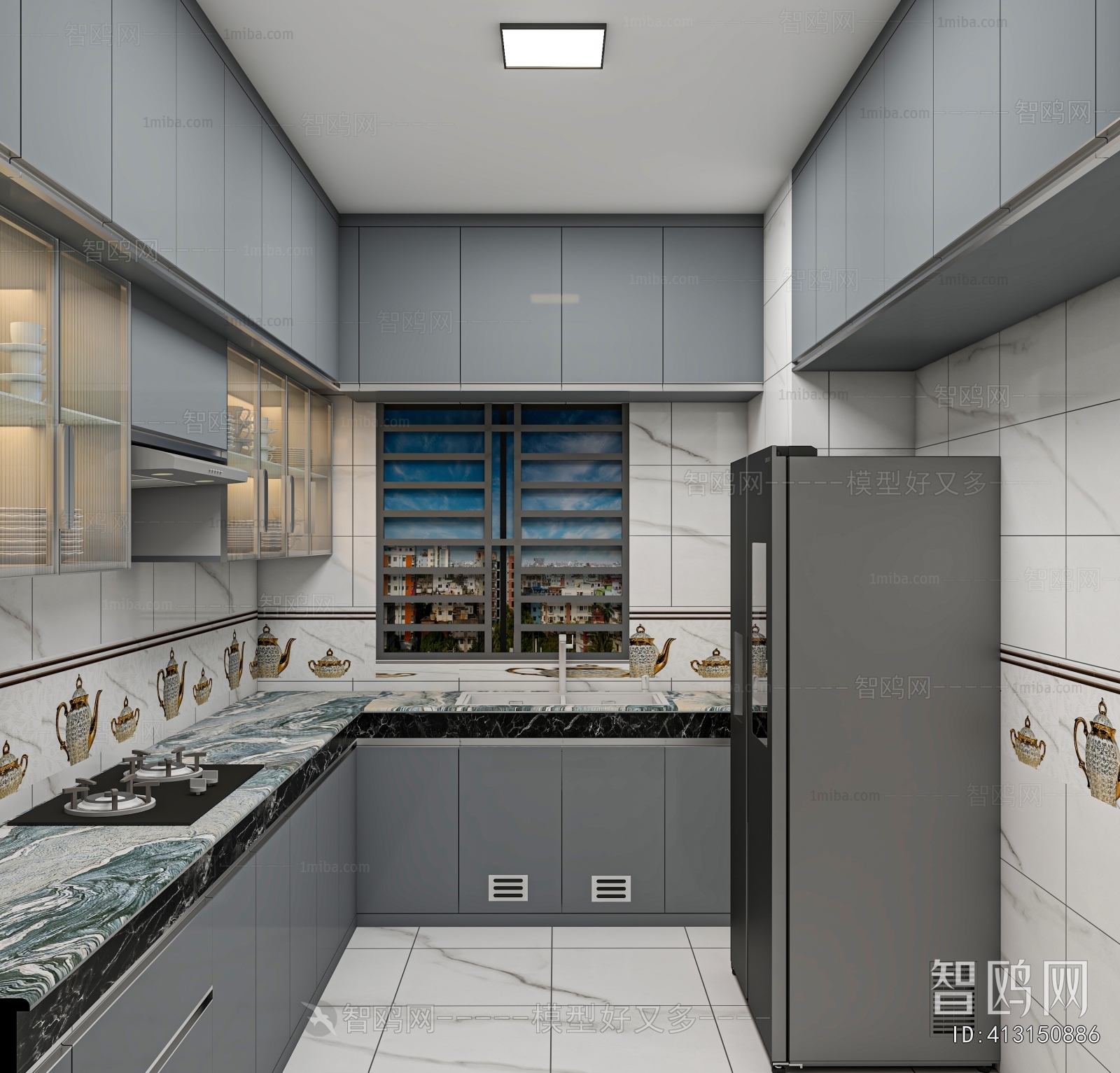 Modern The Kitchen