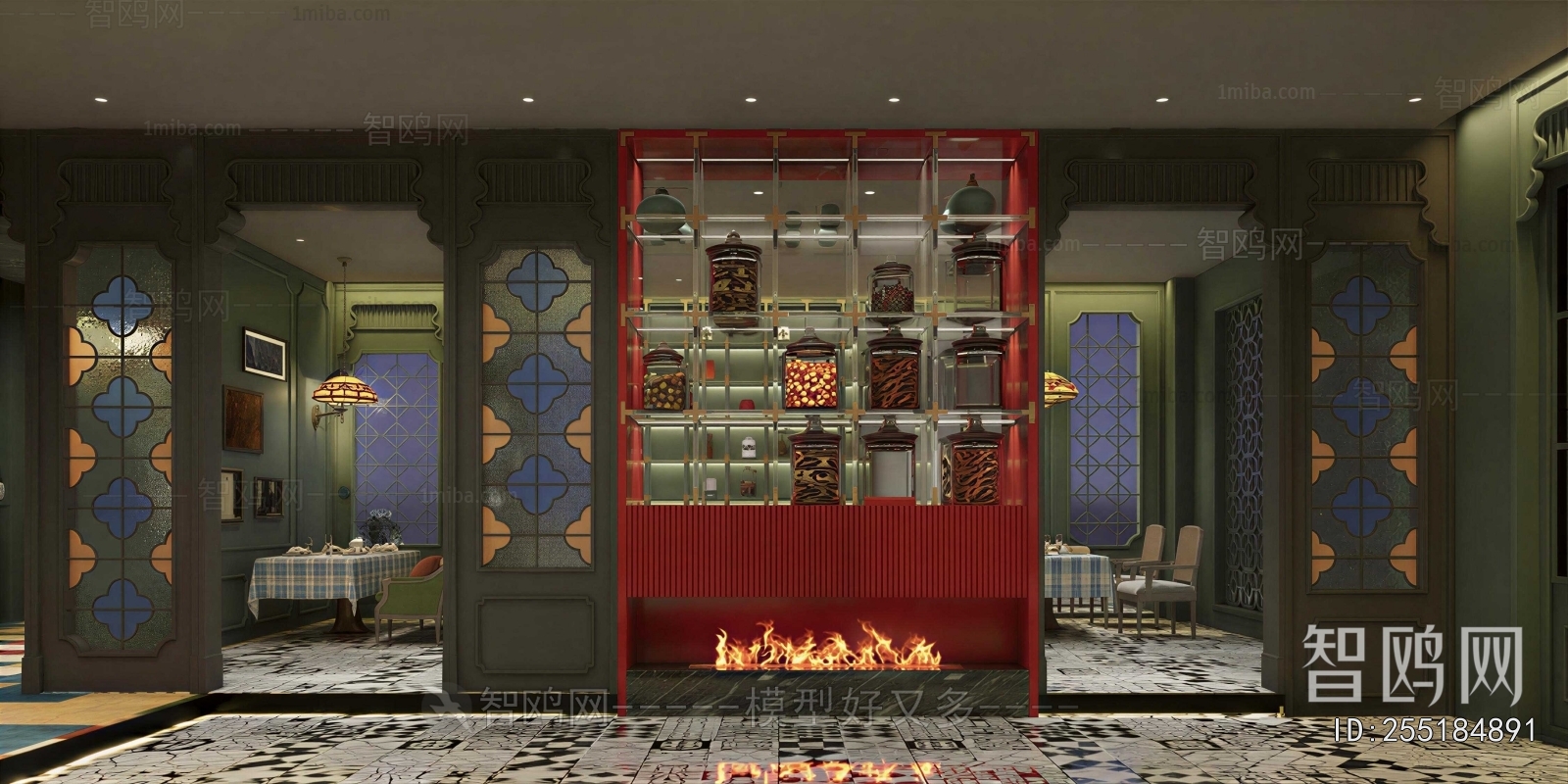 Retro Style Restaurant