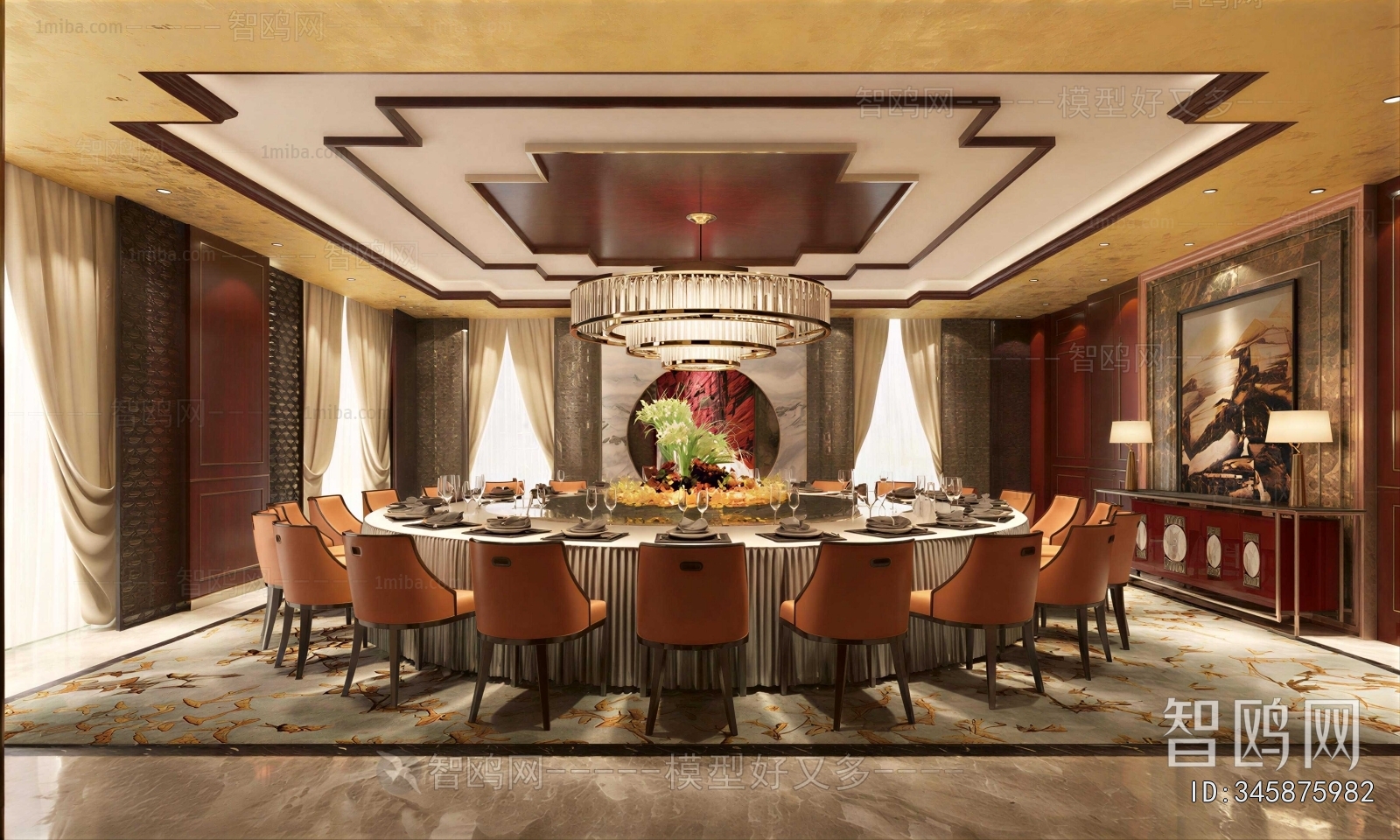 New Chinese Style Restaurant Box